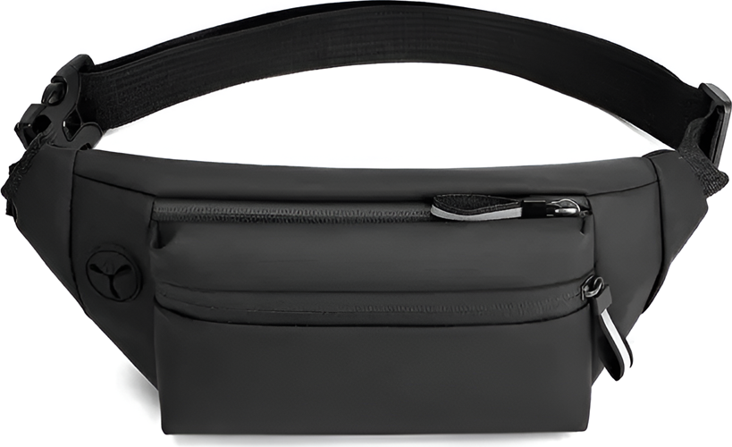 Helmet Waist Bag YQM, Black