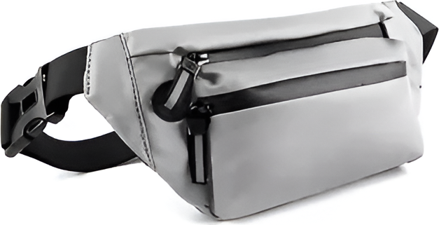 Helmet Waist Bag YQM, Grey