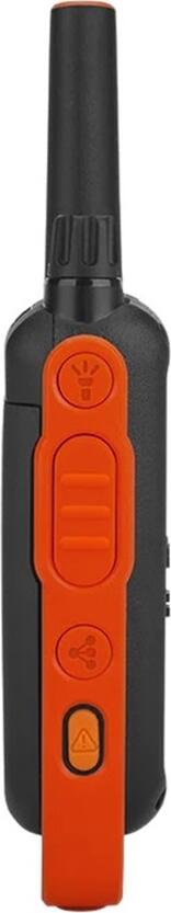 Motorola TalkAbout T82 Walkie Talkie Set, PMR446 16 Channels, 121 Privacy Codes, 10km Range, IPX2 Splash Proof, LED Torch, Micro USB Charging, Black