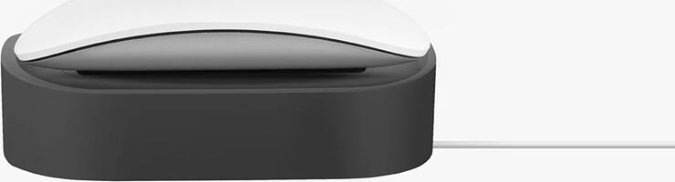 Uniq Compact Charging for Magic Mouse, Dark Grey