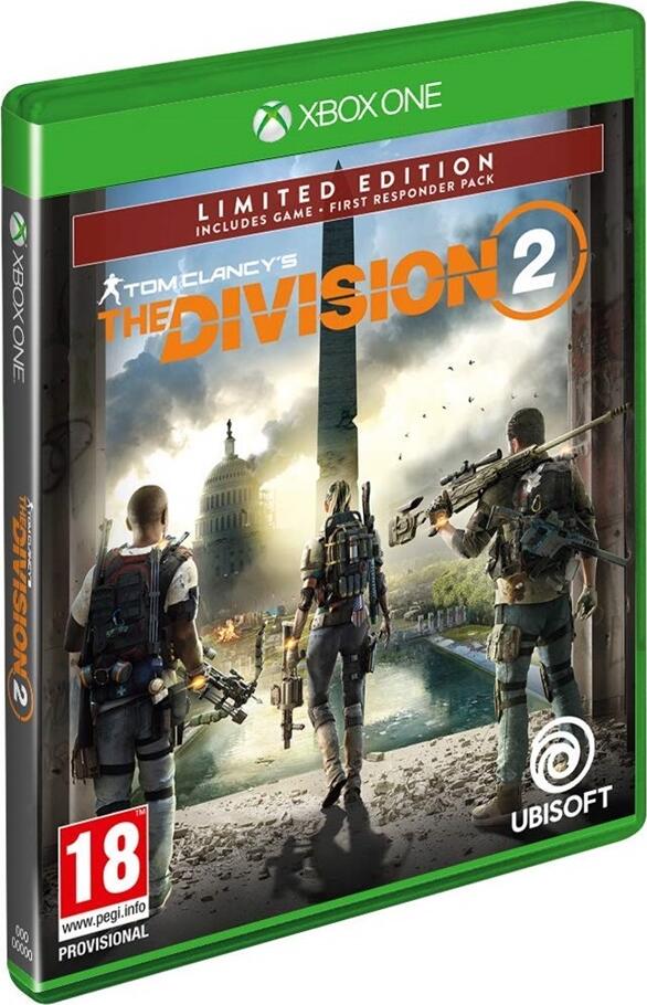 Tom Clancy's The Division 2 Limited Edition pentru Xbox One - RPG Action Shooter Open-World de la Ubisoft, include First Responder Pack