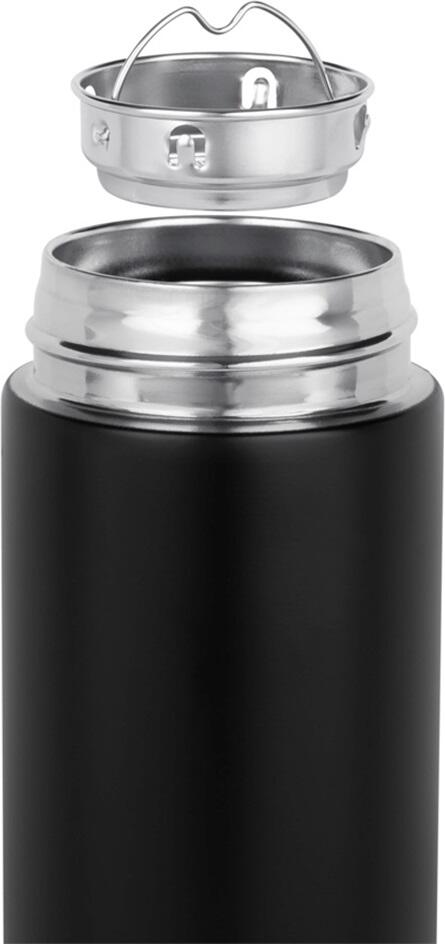 Noveen TB2310 Smart Thermos 450ml, Stainless Steel Vacuum Flask with LED Temperature Display, Double-Wall Thermal Insulation, Leak-Proof, BPA-Free