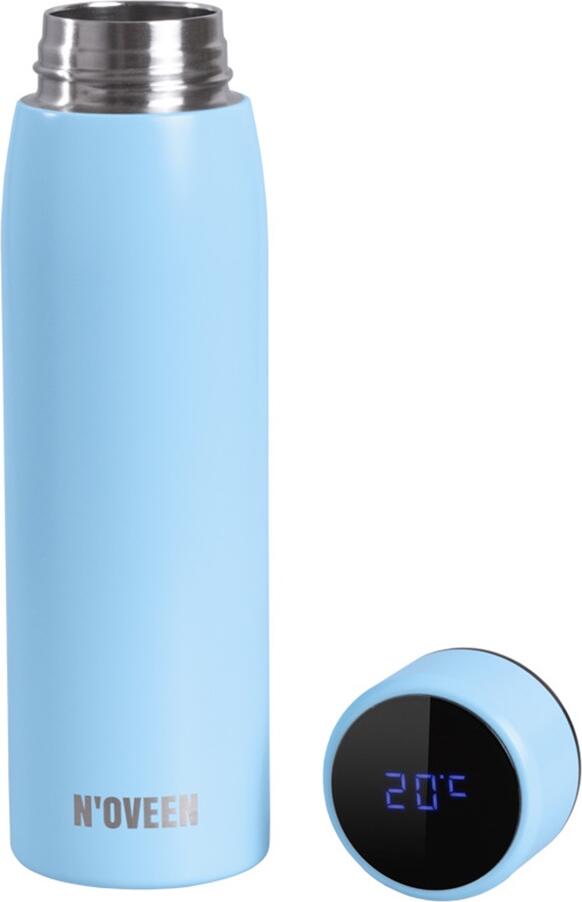 NOVEEN Thermos LED TB2217 380 ML, Light Blue Mat