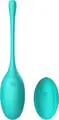 WINYI Kitty Love Eggs Ou Kegel Vibrator cu Telecomanda, 10 Moduri de Vibratie, Silicon Medical IPX7 Impermeabil pentru Tonifierea Planseului Pelvin, USB