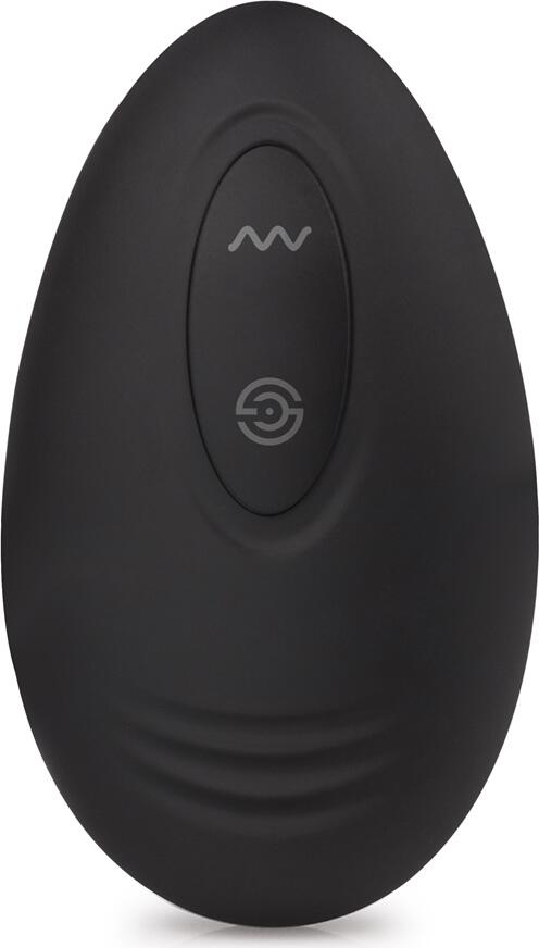 WINYI Lucas II Cock Rings+Remote Control IPX5 10 Mode Vibration, Black