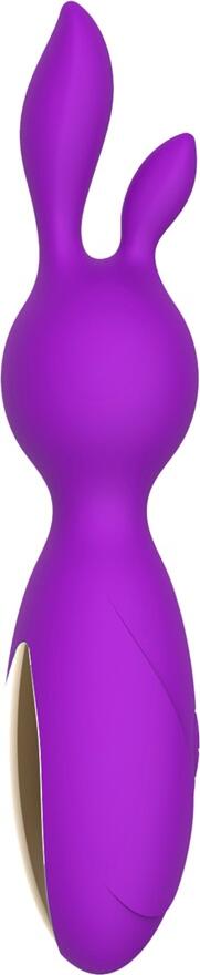 WINYI Emily Rabbit Vibrator, Medical Grade Silicone, 12 Vibration Modes, IPX6 Waterproof, USB Rechargeable Ergonomic Massager