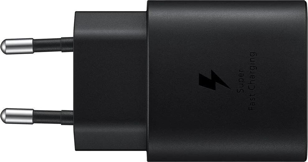 Samsung Wall Charger 1xType-C Super Fast Charging 25W (w/o cable), Black