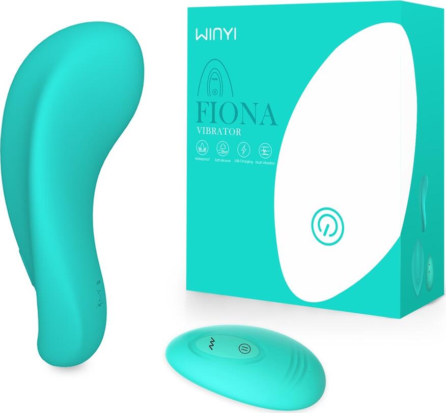 WINYI FIONA Breast Bassager& Weareable Vibrator IPX7 10 Mode Vibration, Green