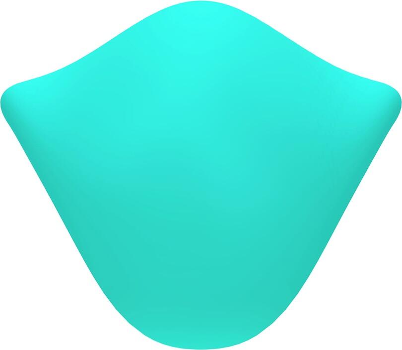 WINYI FIONA Wearable Breast Massager Vibrator, 10 Vibration Modes, IPX7 Waterproof, Liquid Medical Silicone, USB Rechargeable, Ergonomic Wireless Design