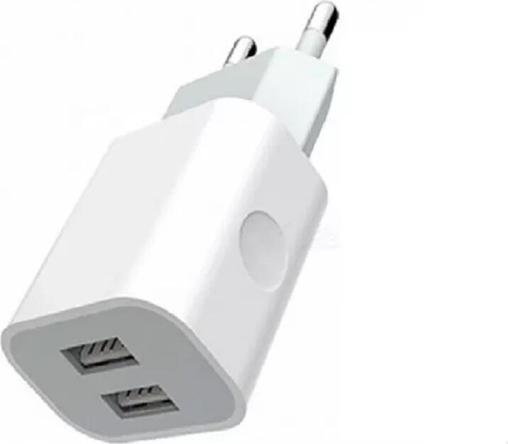 Incarcator de Perete Jokade Yiyue JOKWCCL5AYIWH cu Dual USB Type-A 5A Max, Cablu USB la Lightning inclus, Material PC, Protectie Supratensiune, Alb