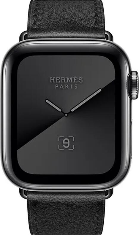 Smartwatch Hermes Series M7, Carcasă Oțel Inoxidabil 45mm, Ecran AMOLED Touch, Curea Piele, IP68 Rezistent la Apă, Monitorizare Puls, SpO2 și Somn