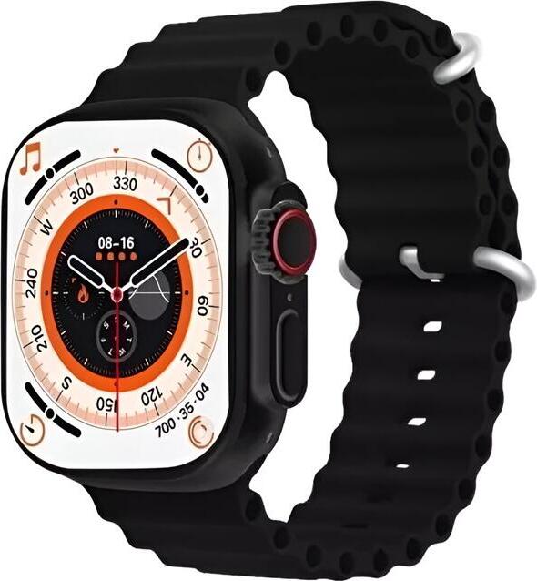 Charome Smart Watch HD Call T8 Ultra, Black