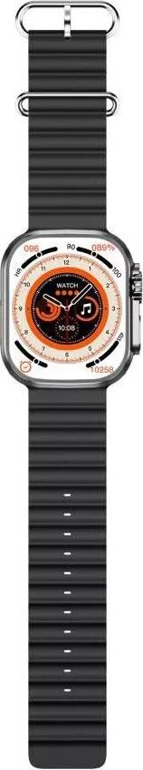Charome T8 Ultra Smartwatch Black 2-inch HD IPS Touch Screen Bluetooth 5.3 IP68 Waterproof Heart Rate SpO2 Sleep Monitoring NFC HD Calling Android iOS