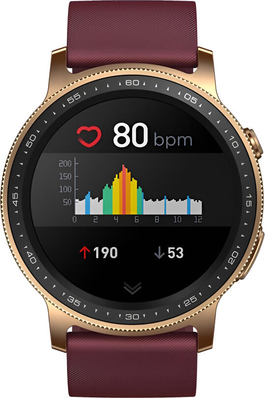 Smartwatch Zeblaze GTR 2 cu Apeluri Bluetooth, Ecran Tactil Color HD de 1.28", Rezistenta la Apa IP68, Monitorizare Ritm Cardiac SpO2 Tensiune, Carcasa din Aliaj de Zinc