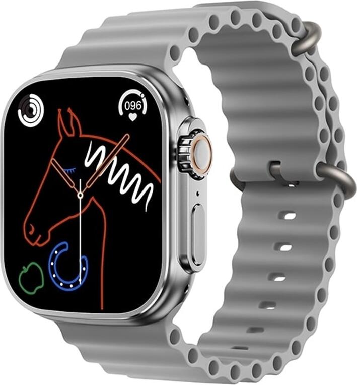 Charome Smart Watch HD Call T8 Ultra, Silver