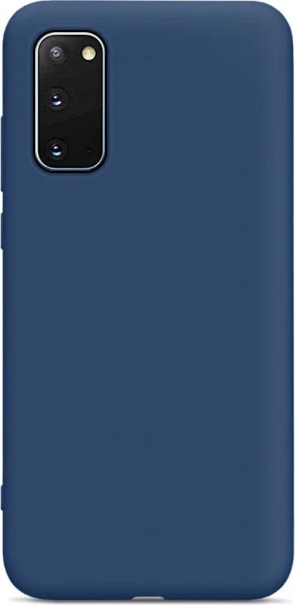 Helmet Liquid Silicone Case for Samsung Galaxy S20, 6.2 inch Shockproof Protective Cover with Grid Impact Distribution and Dust Resistance