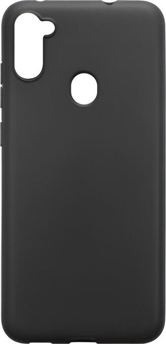 DMLink Helmet Case for Samsung Galaxy A11, 6.4 inch Liquid Silicone Shockproof Cover, Dust Resistant Protective Case with Impact-Distributing Grid Design