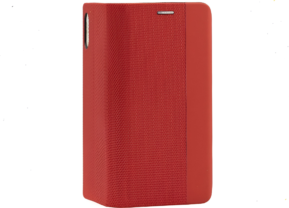 Helmet Case Shell Flip Nylon Samsung Galaxy A01, Red
