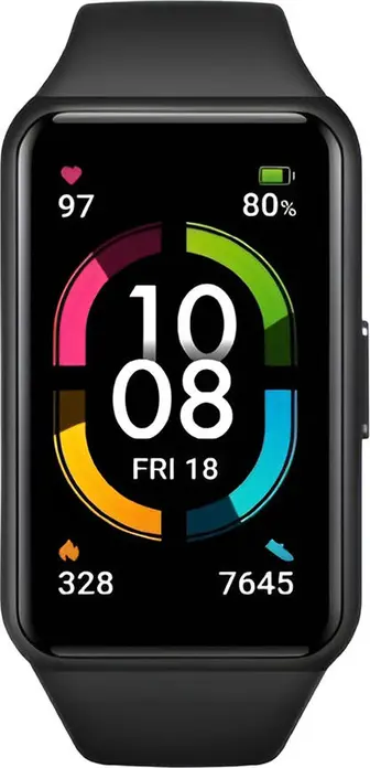 Honor Band 6 (ARG-B39) Smart Fitness Tracker, 1.47-inch AMOLED Display, Heart Rate TruSeen 4.0, SpO2, Sleep Tracking, 95+ Workout Modes, 5 ATM, 14-Day Battery