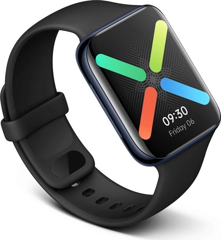 Смарт-часы Oppo Watch 46мм, изогнутый AMOLED-экран 1.91", Snapdragon Wear 3100, Wear OS by Google, 1ГБ ОЗУ, 8ГБ ПЗУ, SpO2, 5ATM, Черный