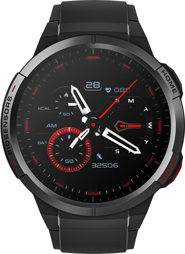 Mibro Watch GS Smartwatch with 1.43-inch AMOLED Display, Integrated GPS, 5 ATM Water Resistance, Heart Rate and SpO2 Monitoring, 460mAh Battery, Bluetooth 5.1