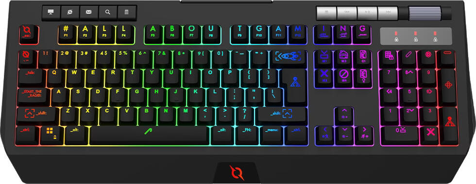 Aqirys Keyboard CAPELLA, US Layout, With RGB Backlight