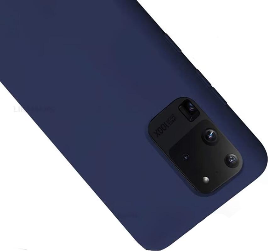 Husa Helmet din silicon lichid pentru Samsung Galaxy S20 Ultra, Protectie Shock-Resistant cu Interior de Microfibra, Finisaj Mat Anti-Amprente