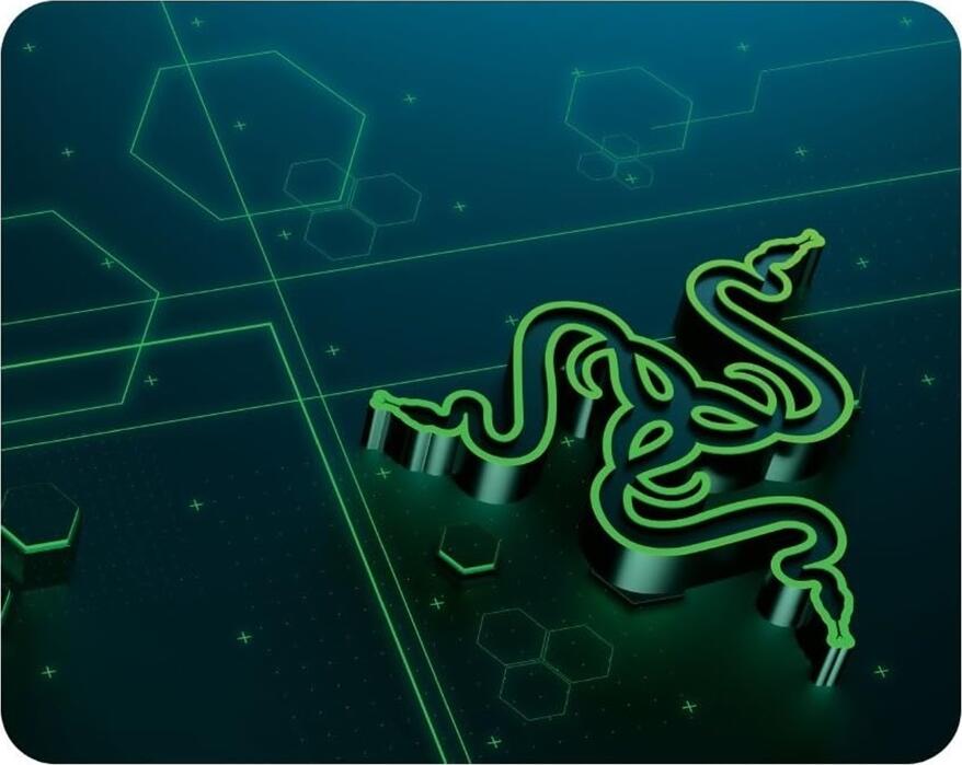 Razer Goliathus Mobile Ultra-Slim Gaming Mouse Pad, Fabric Surface with Anti-Slip Rubber Base, 270 x 215 x 1.5 mm, RZ02-01820200