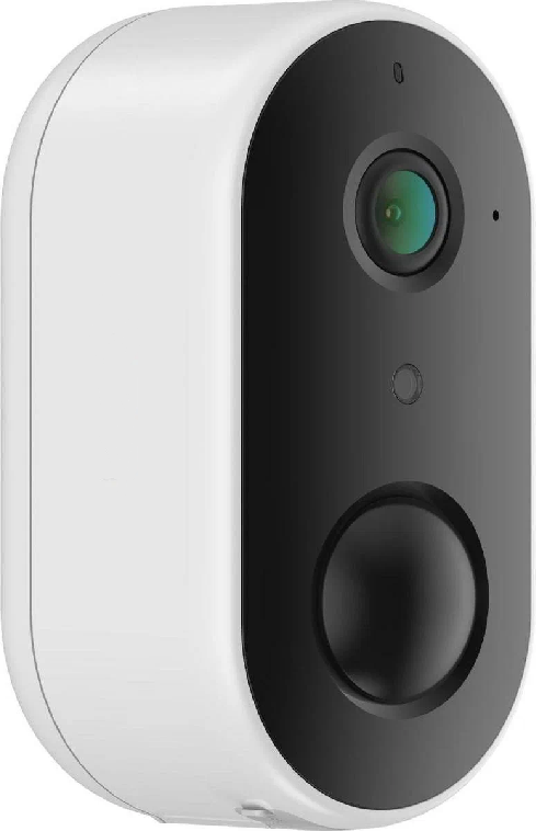 LaxiHub W1 Outdoor Battery Camera, 1080p Full HD, IP65 Weatherproof, PIR Motion & AI Human Detection, Two-Way Audio, 6700mAh Battery, Wi-Fi, Alexa & Google Assistant