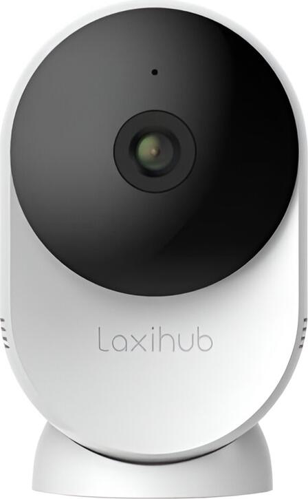 LaxiHub Indoor Mini Security Camera, 1080p Full HD, Dual-Band Wi-Fi 2.4/5GHz, Infrared Night Vision, Two-Way Audio, Motion Detection, Alexa & Google Assistant Support
