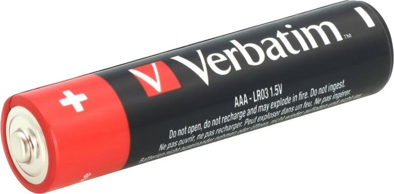 Verbatim Batteries AAA Alkaline 4 pcs Blister