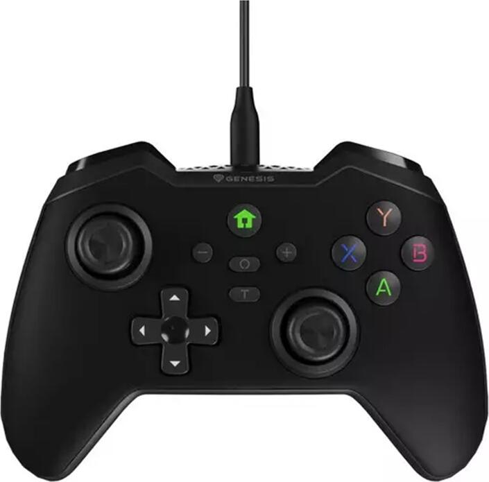 Genesis Gamepad Mangan 300 (for PC/Switch/Mobile), Black