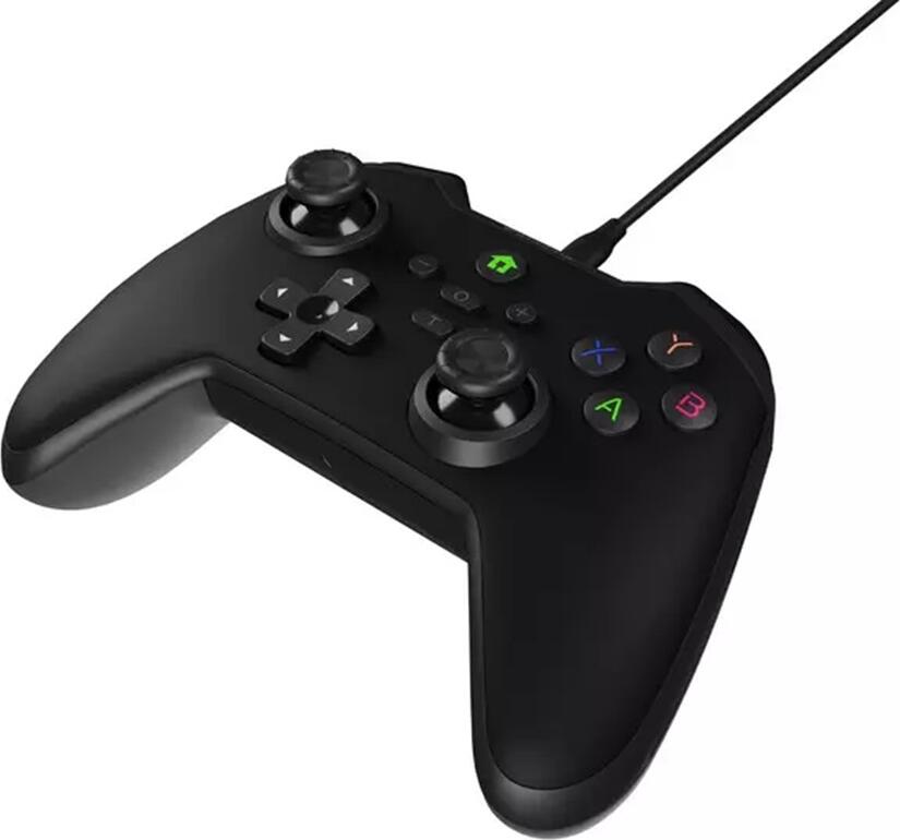 Genesis Mangan 300 NJG-2104 Wired Gamepad for PC, Android, Nintendo Switch, Steam Deck, Asus Rog Ally, USB Type-C, LED Backlit, Vibration, Ergonomic