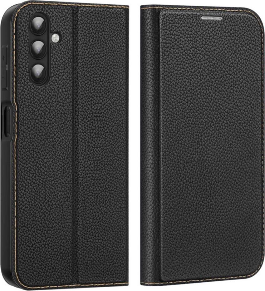 Dux Ducis SkinX2 Flip Case for Samsung Galaxy A14 / A14 5G, PU Leather Book Cover with Magnetic Closure, Card Slot and Stand Function, 6.6 inch