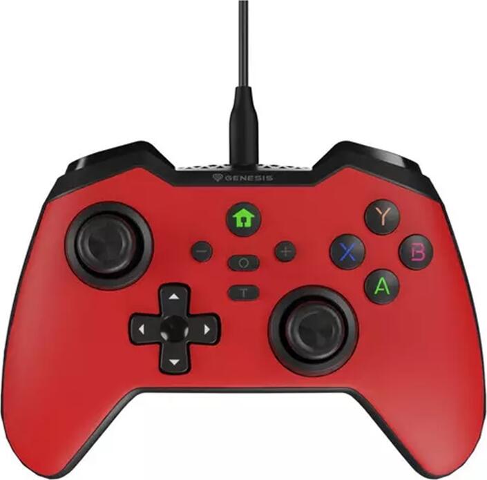 Genesis Gamepad Mangan 300 (for PC/Switch/Mobile), Red
