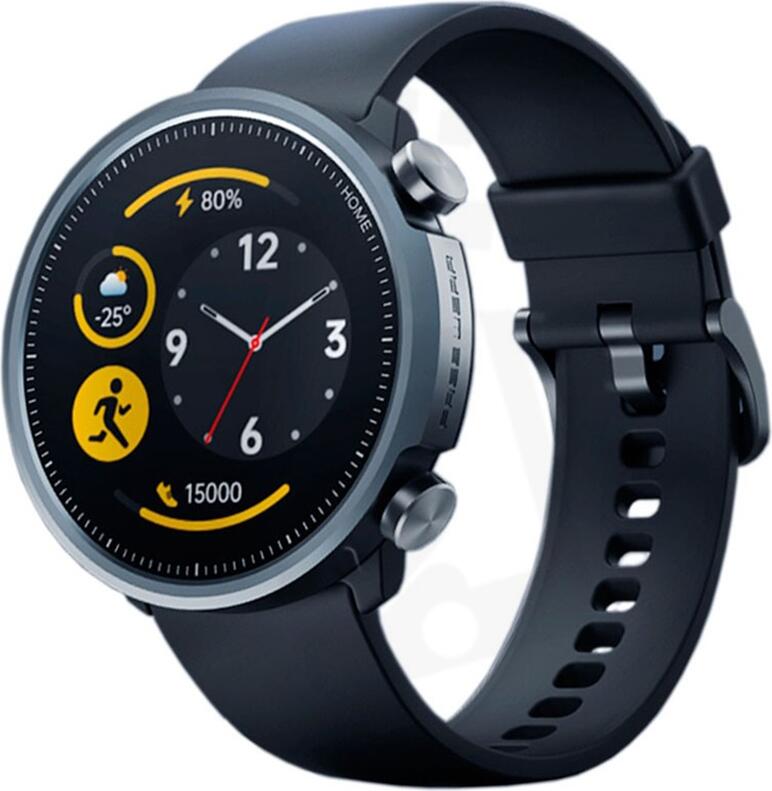 Mibro Watch A1 Smartwatch, 1.28-inch TFT LCD Display, Metal Case, 5 ATM IP68 Waterproof, Heart Rate & SpO2 Monitoring, 20+ Sport Modes, Bluetooth 5.0