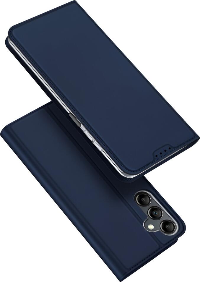 Dux Ducis SkinPro Wallet Case for Samsung Galaxy A25 5G, PU Leather Flip Cover with Card Slot, Magnetic Closure and Stand Function, Shockproof