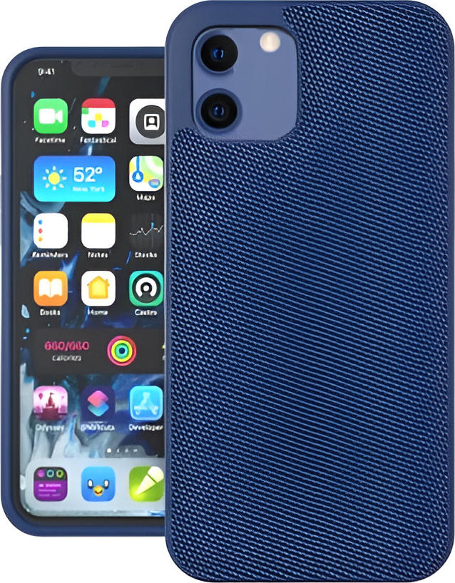 Helmet Case TPU Nylon Series iPhone 12 Mini, Blue