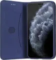 Husa Flip Helmet pentru Samsung Galaxy A03s, Cover tip Carte din Nailon, Protectie Shock-resistant si Anti-praf, Design Slim, HMTSHFLA03SBL