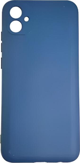 Helmet Case Liquid Silicone Samsung A04, Blue