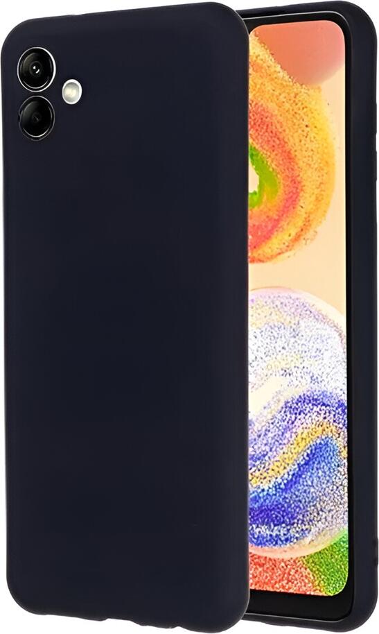 DMLink Helmet Case for Samsung Galaxy A04, 6.5 inch Liquid Silicone Shockproof Cover, Grid Impact Distribution, Dust and Scratch Resistant, Black
