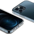 Чехол Helmet Case для iPhone 12 Pro Max, прозрачный противоударный кейс из TPU, защита от пожелтения с приподнятыми краями для камеры и экрана