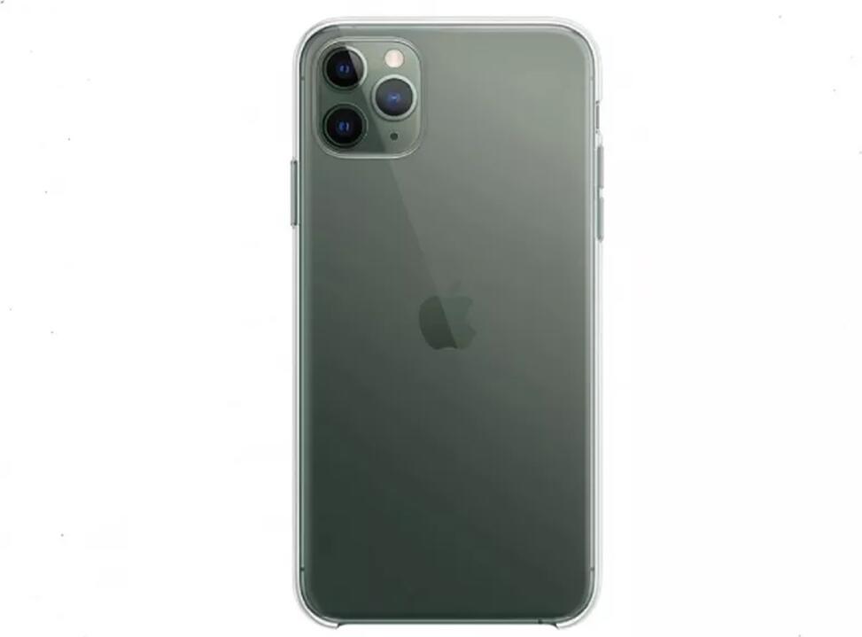 Husa Helmet TPU Transparenta pentru iPhone 11 Pro Max, Cover Flexibil Shockproof, Anti-Ingalbenire, Rezistenta la Zgarieturi si Impact