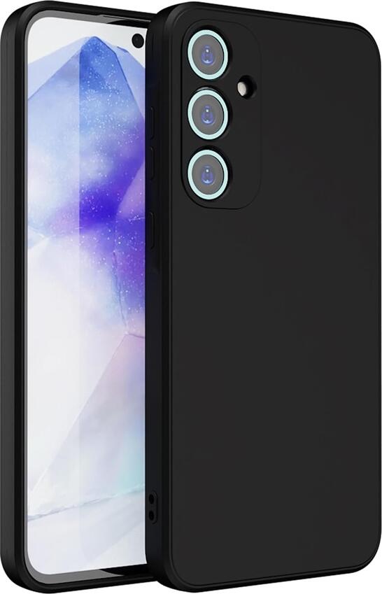 WOO Case Liquid Silicone Samsung A35 5G, Black