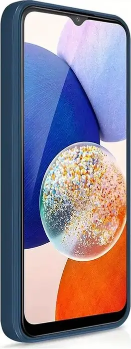 Helmet Liquid Silicone Case for Samsung Galaxy A05s 6.7", Shockproof and Dust Resistant Protective Cover with Grid Impact Distribution Design