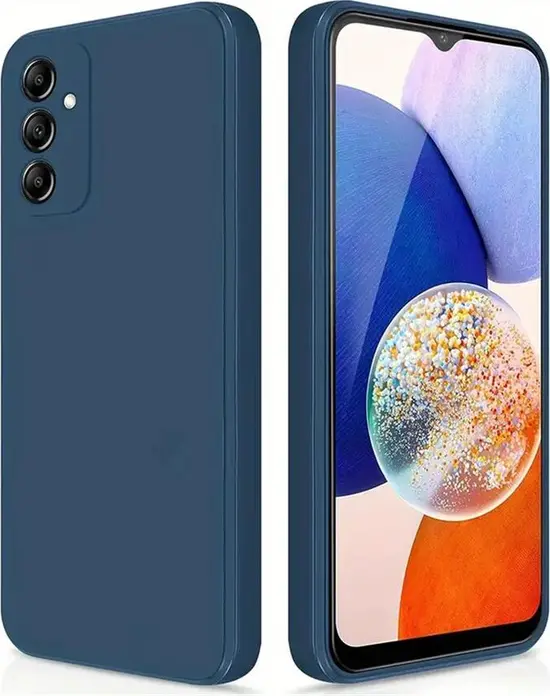 Helmet Liquid Silicone Case for Samsung Galaxy A05s 6.7", Shockproof and Dust Resistant Protective Cover with Grid Impact Distribution Design