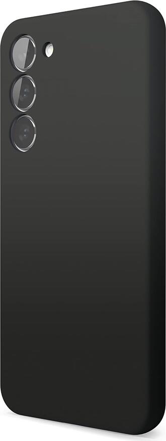 Husa Helmet din Silicon Lichid pentru Samsung Galaxy S23 Plus, Cover Shock-Resistant cu Structura pentru Distribuirea Impactului, HMTCLSSS23PBK