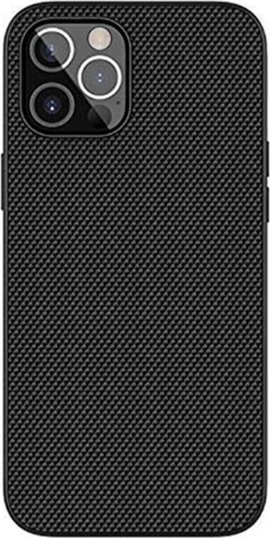 Husa Helmet Case Seria Nylon pentru iPhone 12 Pro Max, Protectie TPU Shock-Absorbent cu Rezistenta la Zgarieturi si Margini Ridicate