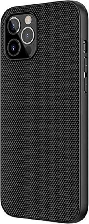 Husa Helmet Case Seria Nylon pentru iPhone 12 Pro Max, Protectie TPU Shock-Absorbent cu Rezistenta la Zgarieturi si Margini Ridicate