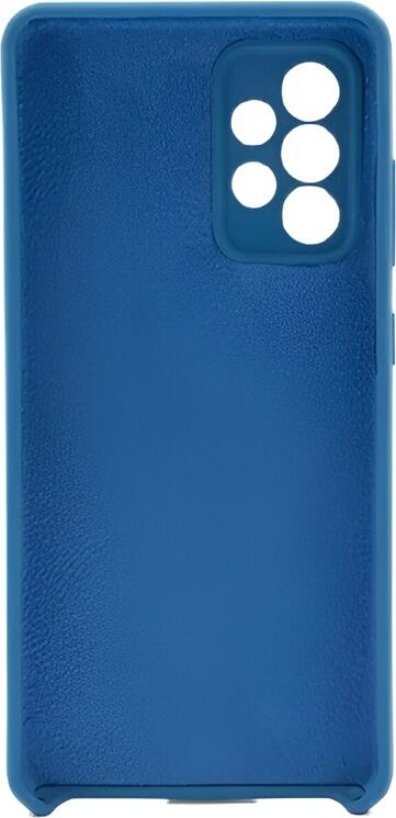 Helmet Case Liquid Silicone Samsung A54, Blue